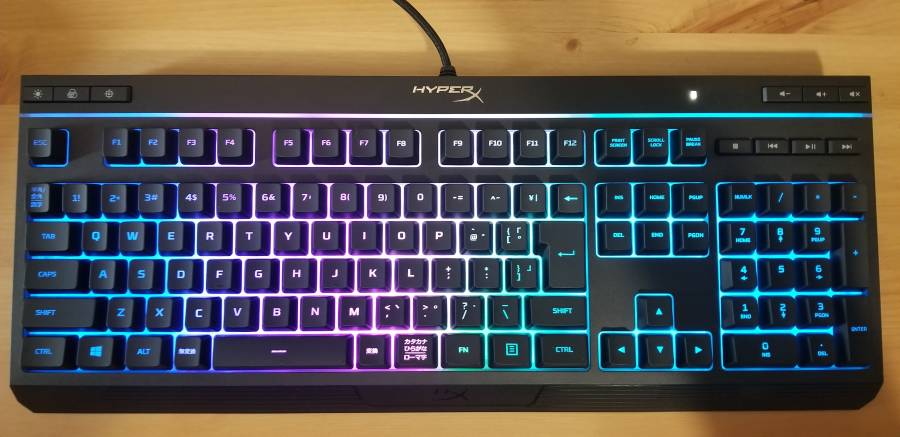 HyperX「Alloy Core RGB」徹底レビュー！ ゲーミングキーボード入門に