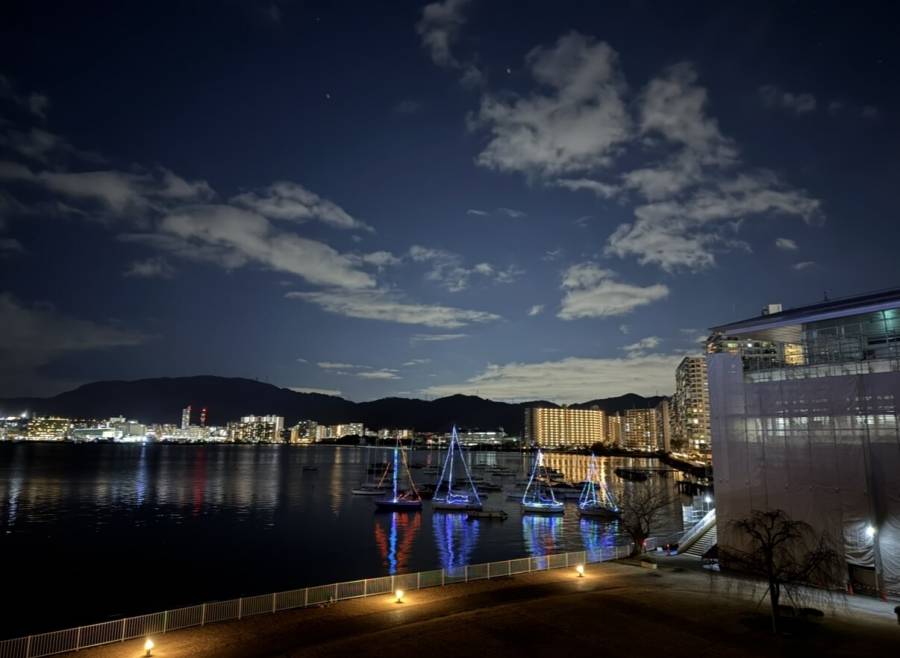 Fさんが恋人と見に行った夜景