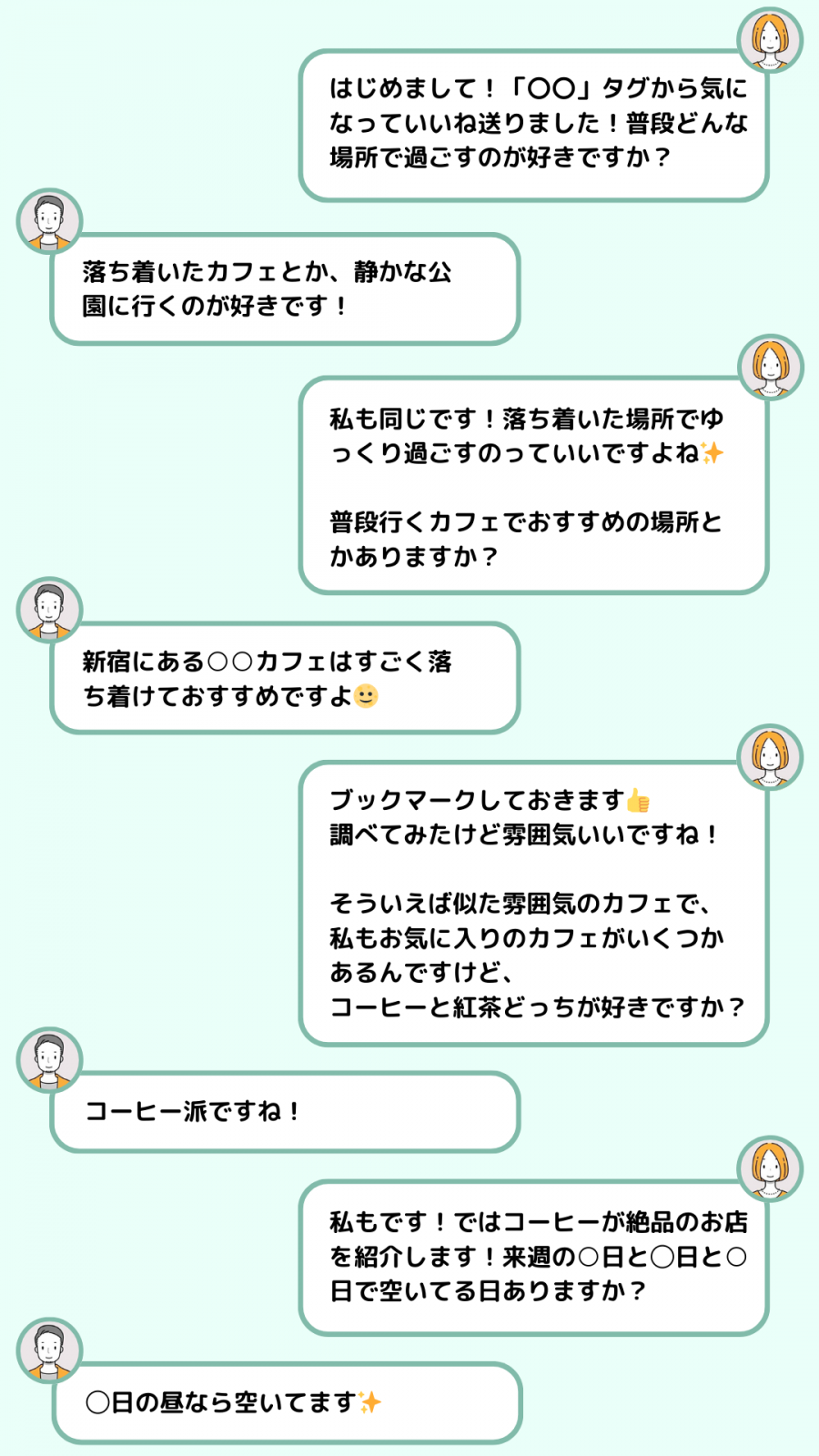 落ち着いた場所が好き同士の場合
