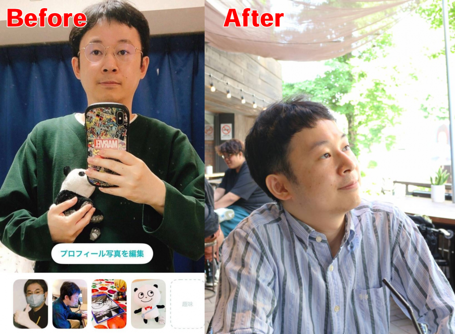 笹本さんのBeforeAfter