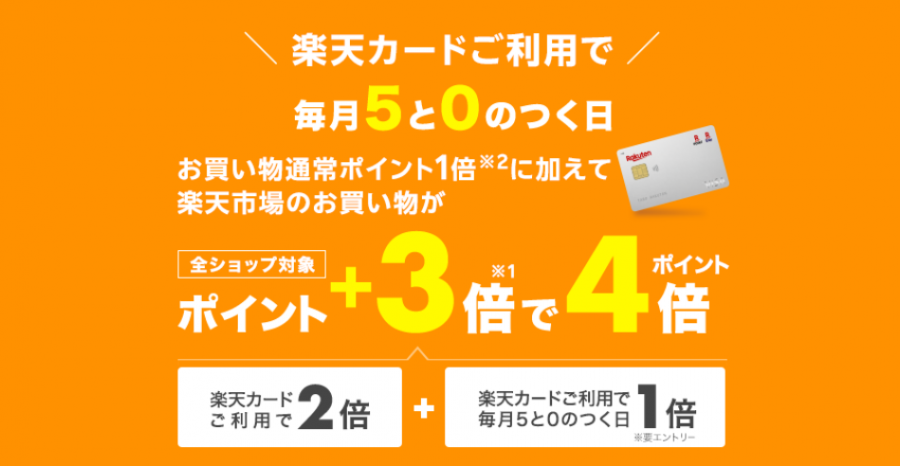 楽天市場 5と0のつく日