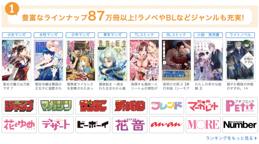 コミックシーモア とは 使い方 お得に楽しむ5つのコツなど Appliv Topics