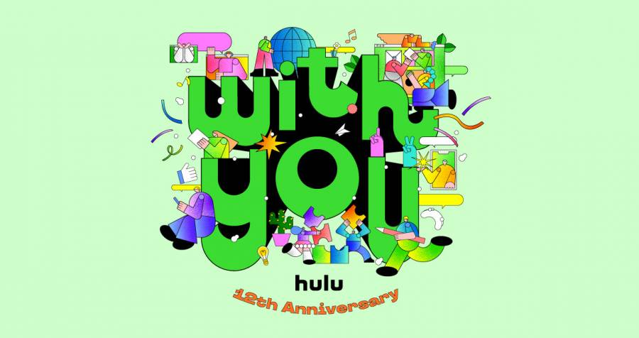 Hulu・【Hulu12周年特別企画】「With YOU」キャンペーン開催中！