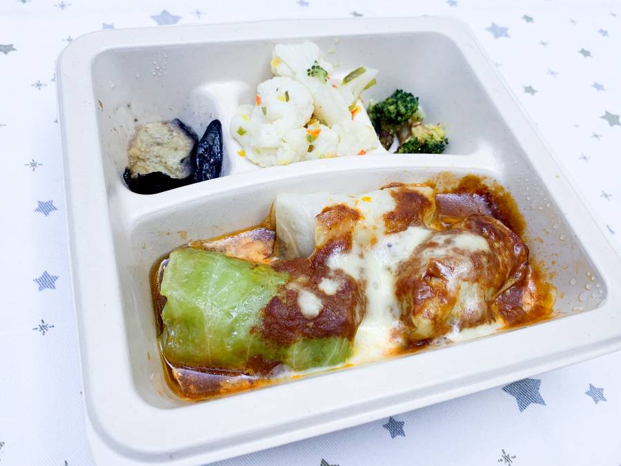 ロールキャベツのチーズデミ