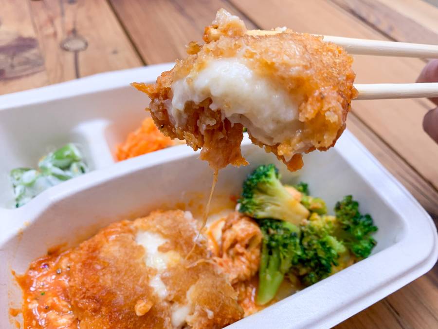 ナッシュのクリームコロッケグラタン