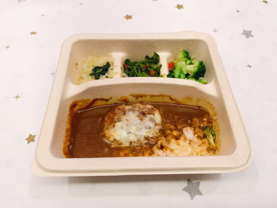 CoCo壱番屋ハンバーグチーズのビーフカレー