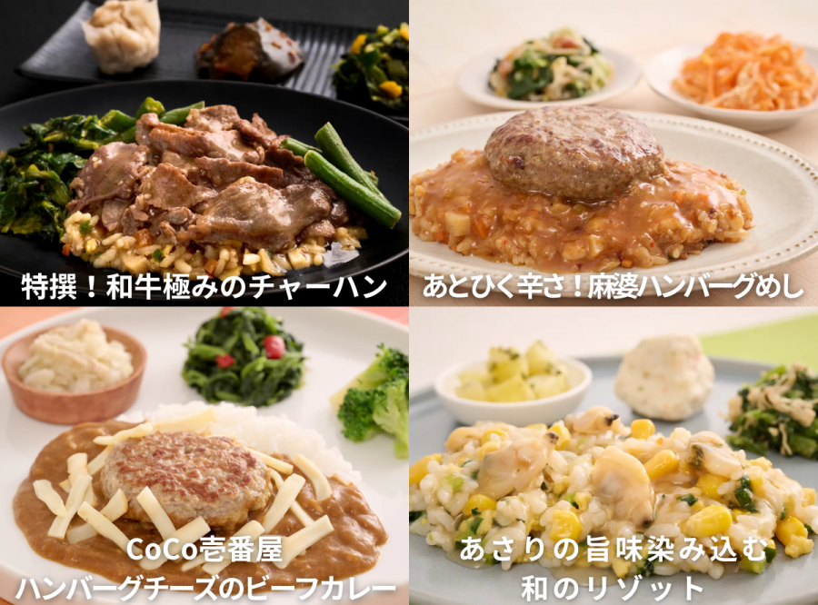 ナッシュご飯系メニューの例