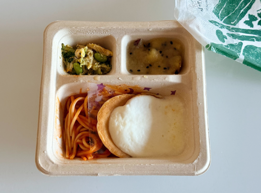 三ツ星ファーム　お子さまプレート よくばりパンケーキ&ナポリタン