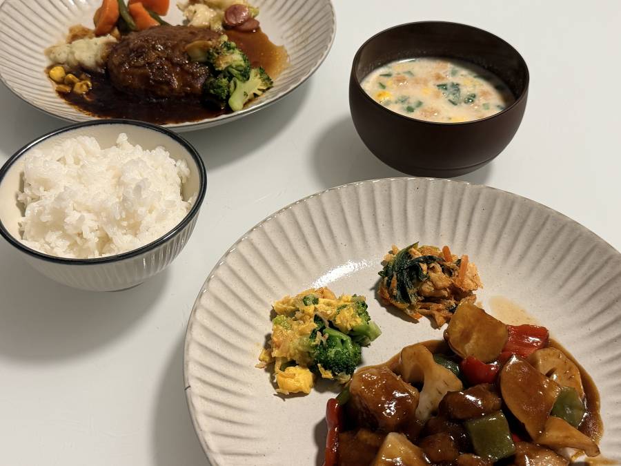 三ツ星ファーム　お皿に盛る