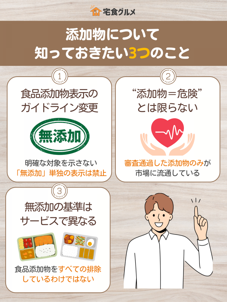 無添加に関する話の画像