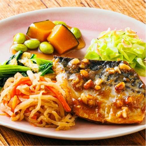 肉厚サバの ピーナッツ味噌焼き仕立ての画像