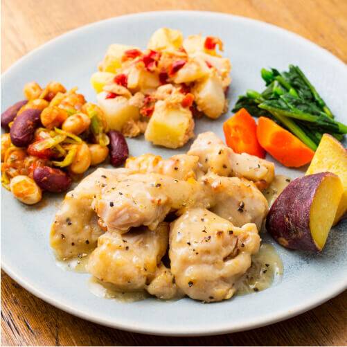 レモンバターのやみつきローストチキンの画像