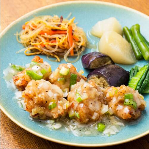 ねぎ塩うまだれチキン竜田揚げの画像