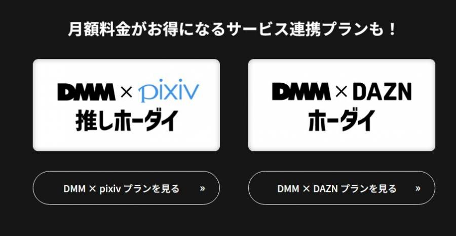 DMM TV サービス連携プラン