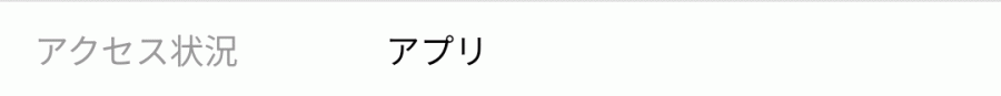 ハッピーメール 「アクセス状況」を示す画像