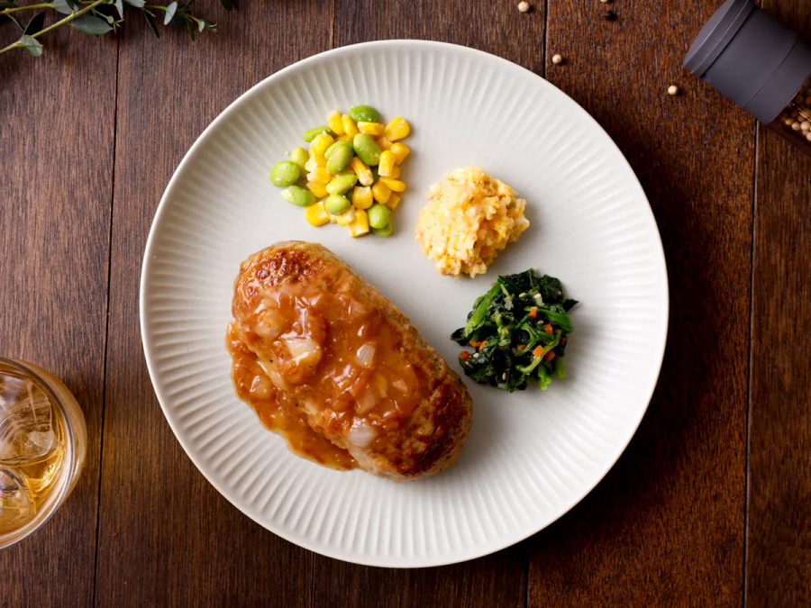 【増量】オニオングリルハンバーグの画像