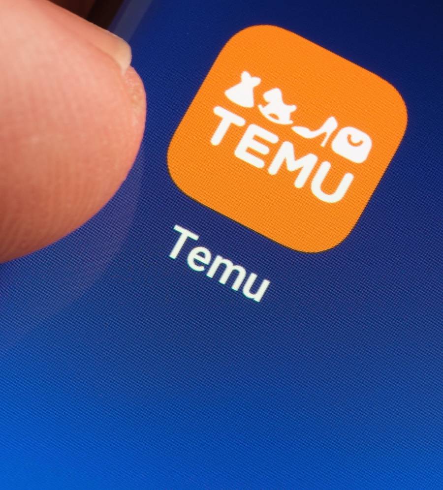スマホに表示されたTemuのアプリ