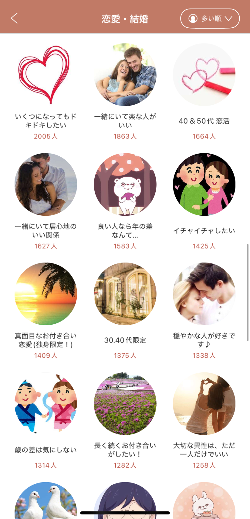 『アンジュ』のグループ機能