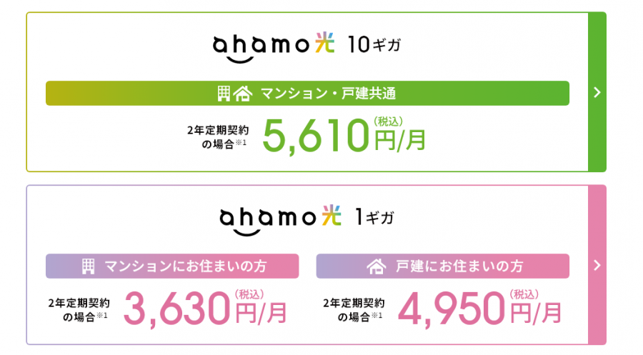 ahamo光