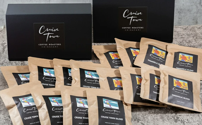 【CRUISE TOWN COFFEE ROASTERS】 深煎りドリップバッグセット（12g×16）