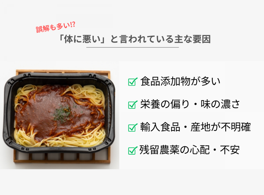 冷凍食品のイメージ（パスタ）