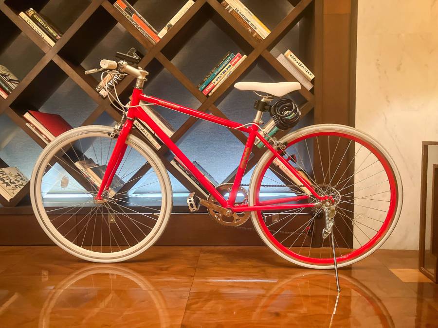 Amazonで購入した自転車