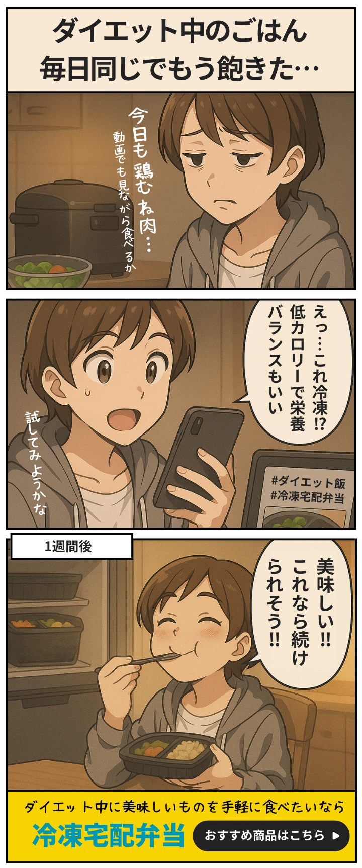 冷凍宅配弁当のおすすめ紹介