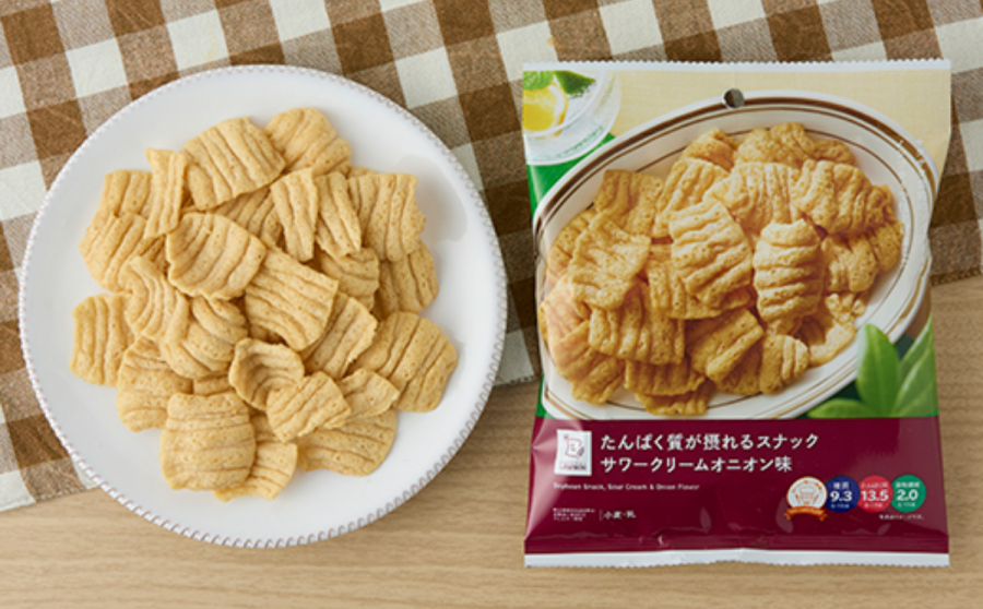 たんぱく質が摂れるスナック サワークリームオニオン味のイメージ画像