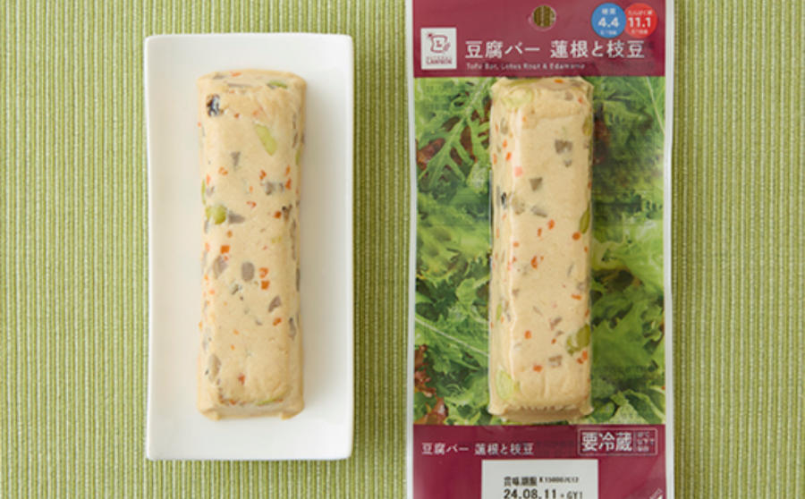 豆腐バー 蓮根と枝豆のイメージ画像