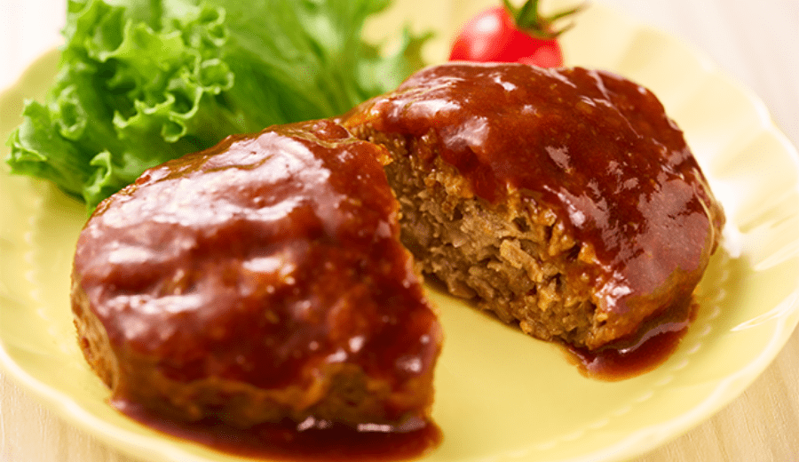 ふんわりやわらか デミグラスソースハンバーグ