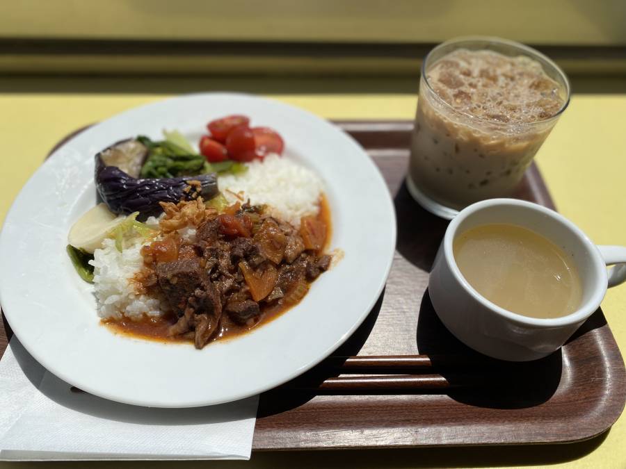 現在のパートナーと瀬戸内の豊島にデートした際の食事