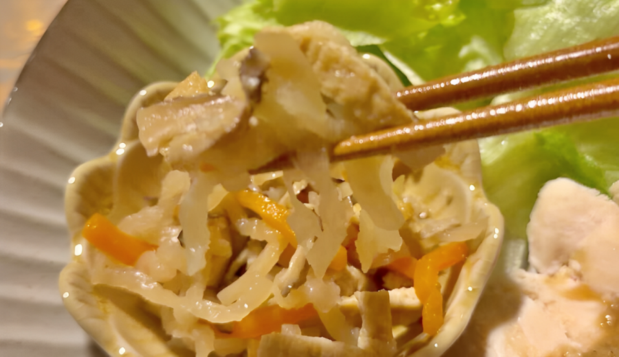 FitDish　 4種具材の 切り干し大根の煮物