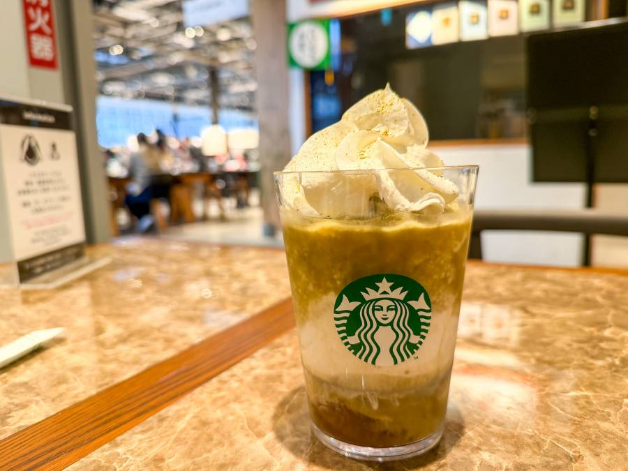 THE フラペチーノ of 加賀 棒ほうじ茶｜店内¥730