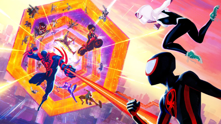 『スパイダーマン：アクロス・ザ・スパイダーバース』の公式キービジュアル