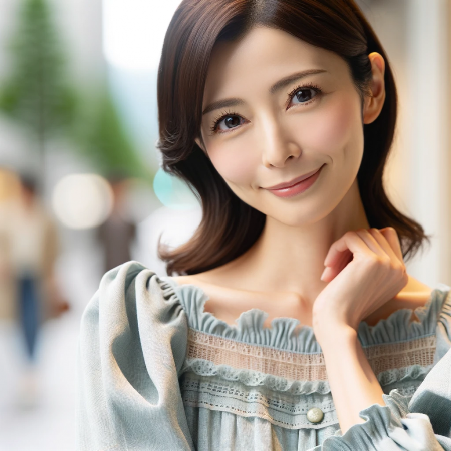 「東カレデート」の利用者イメージ：内田有紀さん似のかわいい系女性