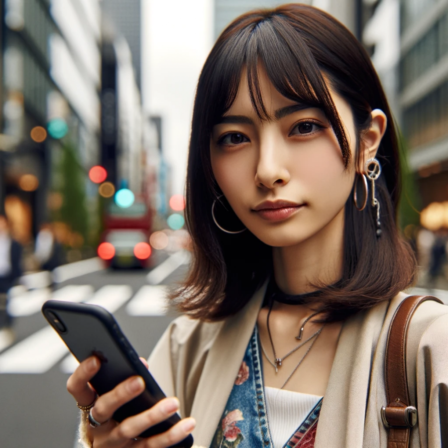 「タップル」の利用者イメージ：川口春奈さん似のかわいい系女性