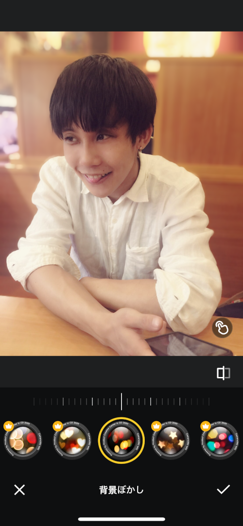 「カメラ360 -モザイク＆写真加工アプリ」のスクリーンショット 4枚目