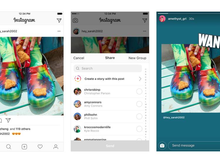 Instagram 投稿をストーリーにシェア リグラム する方法 Appliv Topics