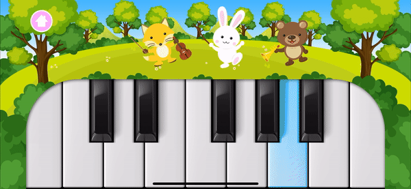 すぐわかる だれでもピアノ 子ども 赤ちゃん向けのゲームアプリ Appliv