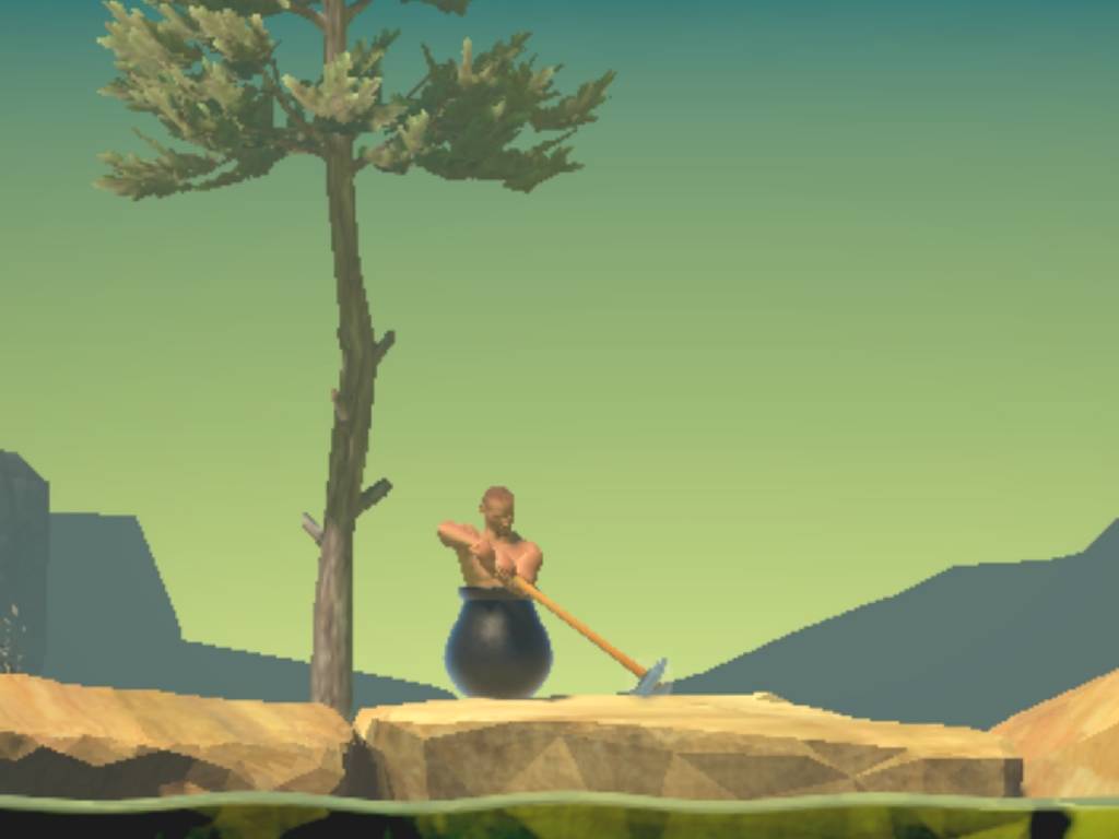 Getting over it прохождение