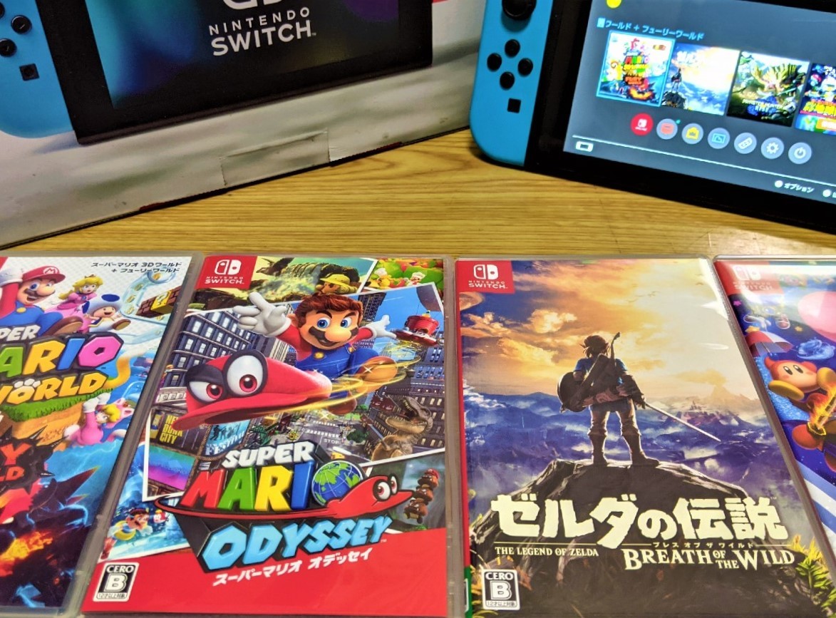 NINTENDO SWITCH ニンテンドースイッチ 各種ゲームソフト一式